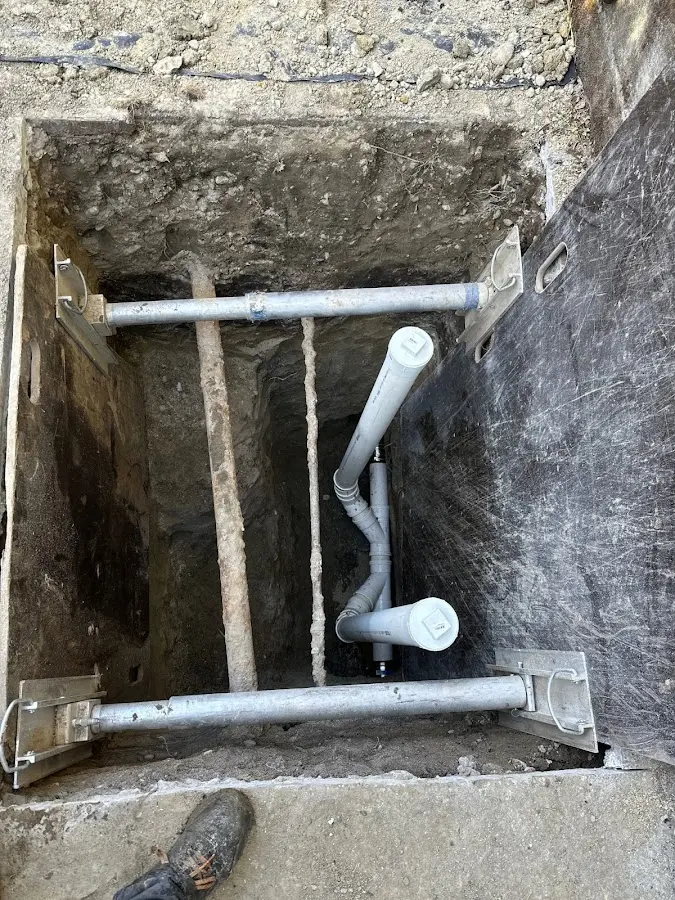 Experienced plumber completing Gas Line Repair work in Farmington